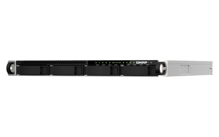 QNAP 9-BAY NAS 3.5"(0/4) 2.5"(0/5) XE QC-3.4GHz 16GB 10GbE(2) 2.5GbE RPS 1U RACK 5YR