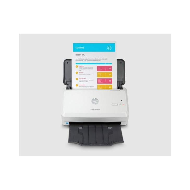 HP SCANJET PRO 2000 S2 SHEETFEED SCANNER 35PPM MAX 1200DPI DUPLEX 1YR