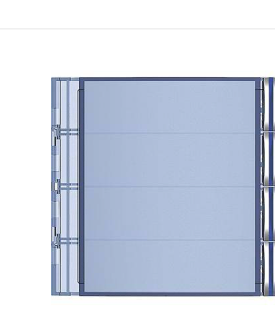 BTICINO 2WIRE - SFERA 4PB FRONT COVER ALLMETAL -1YR