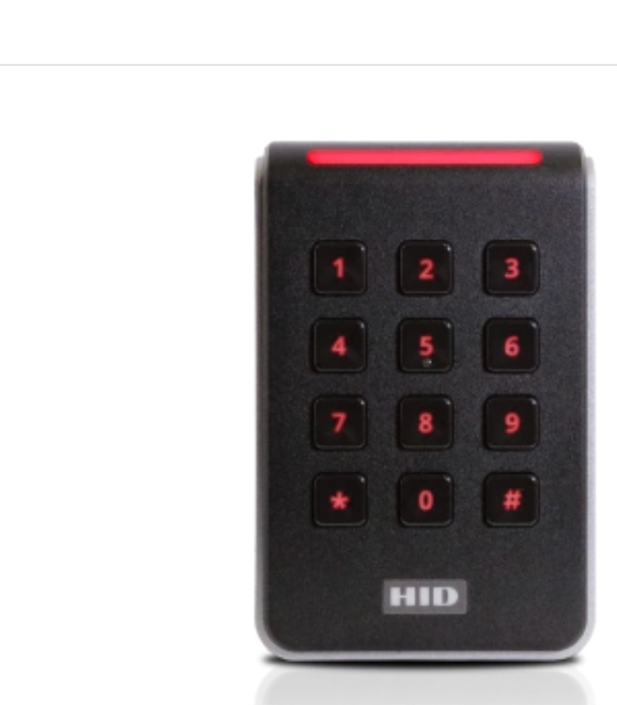 HID SIGNO 40T MECHANICAL KEYPAD READER STANDARD PROFILETERM STRIP 25YR
