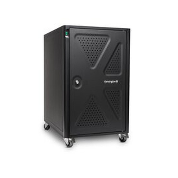 KENSINGTON 12 BAY CHARGE CABINET FITS UP TO 14" LAPTOPS UP TO 90W AC POWER
