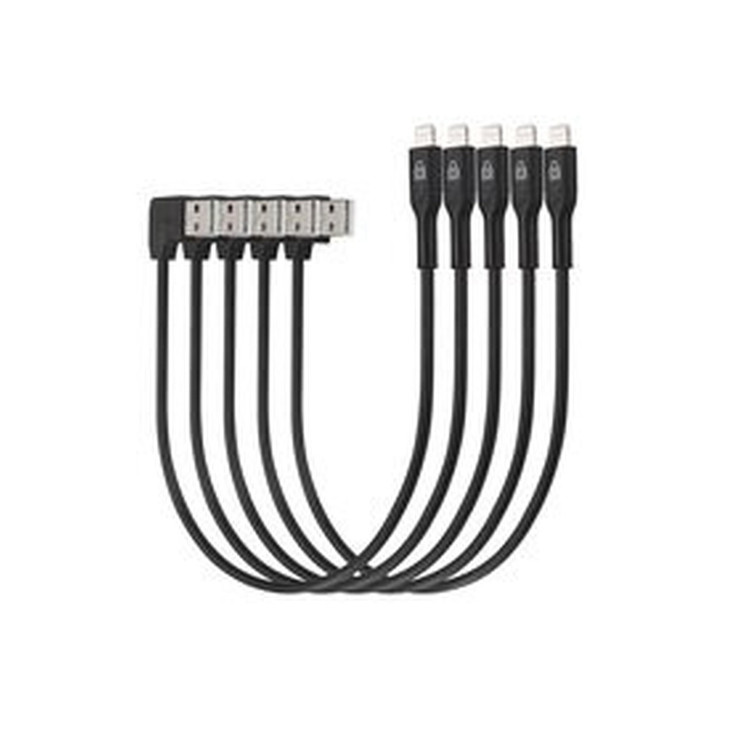 KENSINGTON 5PK CHARGE & SYNC CABLE USB-A TO LIGHTNIING SUITS K67716AU