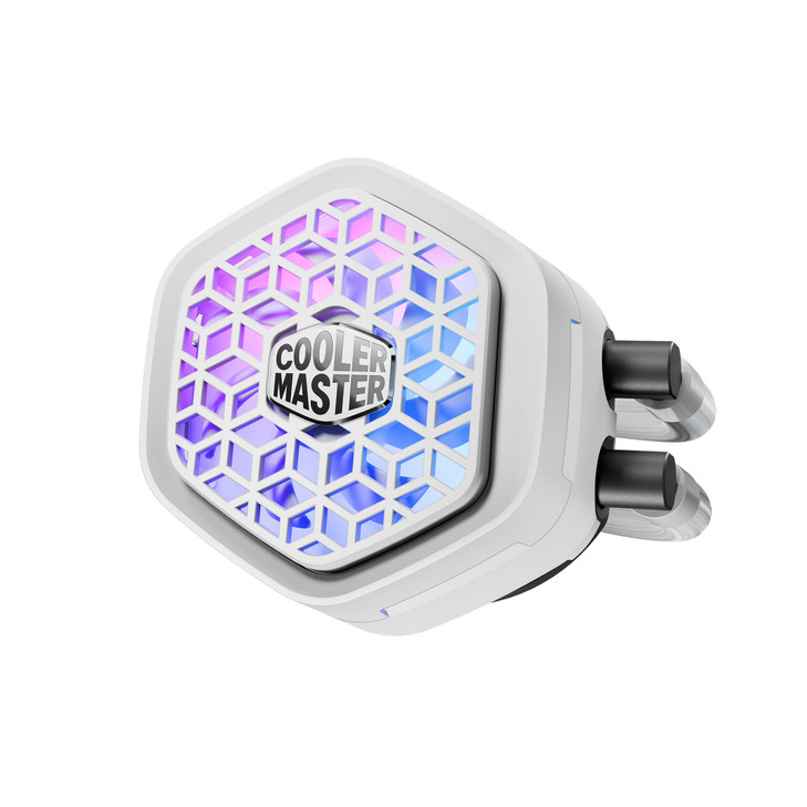 CM MASTERLIQUID ATMOS 360MM RAIATOR ARGB FAN(3) WHITE 5YR