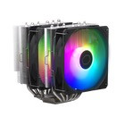 CM HYPER 620S FULL BLACK COATED HEAT PIPES(6) 120MM FANS(2) ARGB 5YR