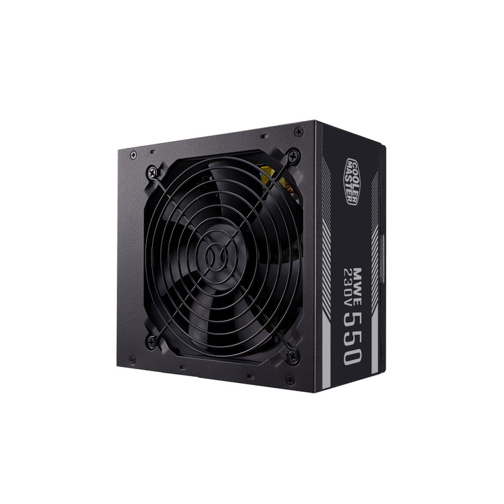 COOLER MASTER MWE 550W 80+ WHITE ATX 120MM FAN BLACK FLAT CABLE 3YR WTY