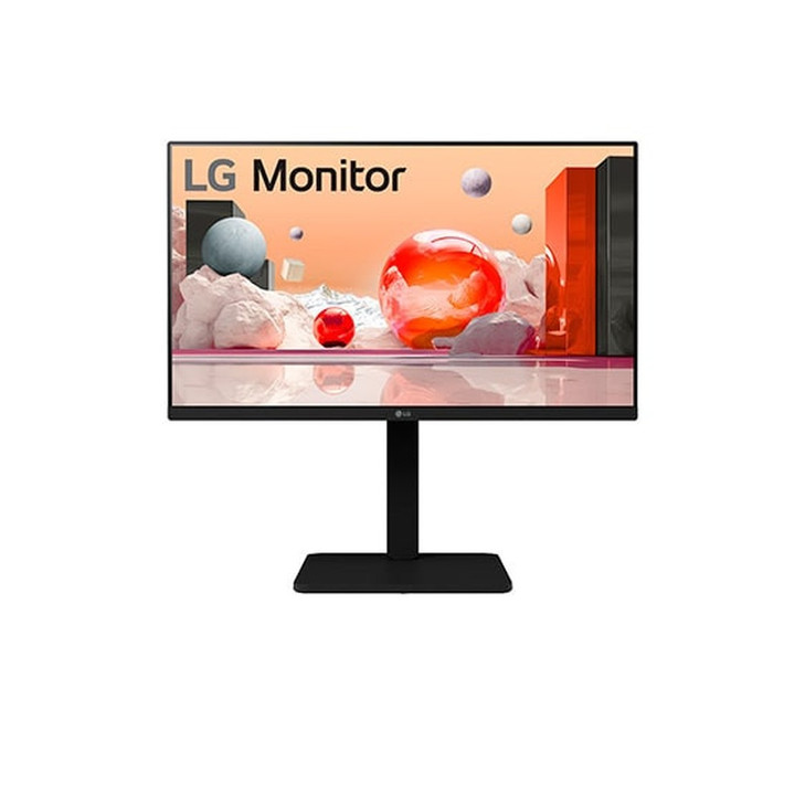 LG 24" (16:9) FHD IPS HDMI DP USB D-SUB 100Hz SPKR H/ADJ TILT VESA 3YR