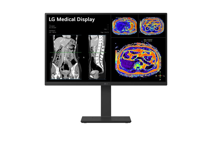 LG 27" (16:9) 8MP IPS CLINICAL 450CD HDMI DP USB-C KVM DICOM + DETACHABLE SENSOR 3Y