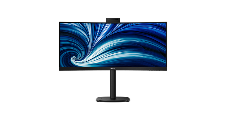 PHILIPS 34" CURVE MONITOR WQHD VA HDMI(2) DP USB(5) USB-C LAN KVM WCAM 4YR