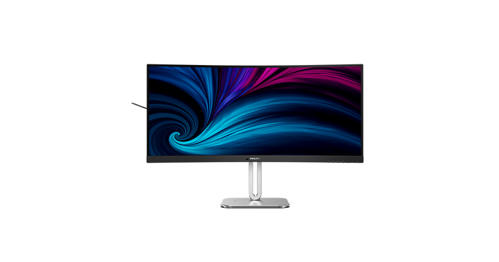 PHILIPS 34" CURVE MONITOR WQHD VA HDMI(2) DP USB(7) USB-C LAN KVM H/ADJ 4YR