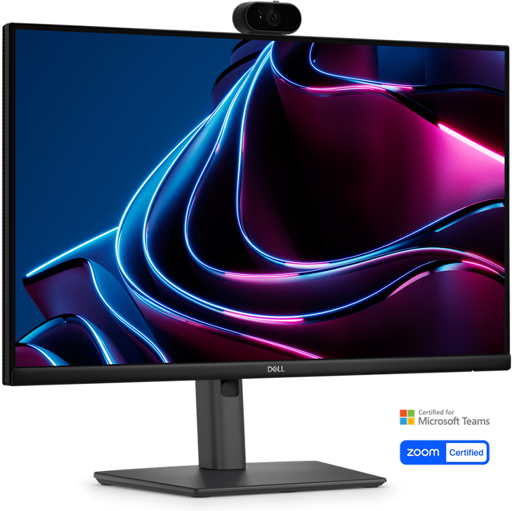 DELL PRO P 23.8" (16:9) FHD IPS HDMI DP(2) USB(3) USB-C HUB H/ADJ PIVOT CAM LAN