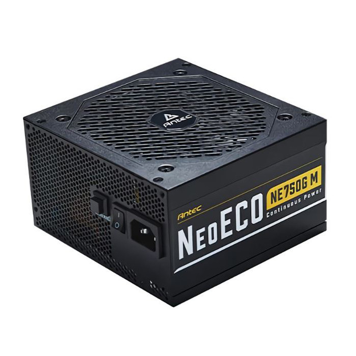 Antec NE 750w 80+ Gold, Fully-Modular, LLC DC, 1x EPS 8PIN, 120mm Silent Fan, Japanese Caps, ATX Power Supply, PSU, 7 Years Warranty (LS) NE850