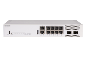 RUCKUS 8-PRT POE 124W 2X10G SFP+