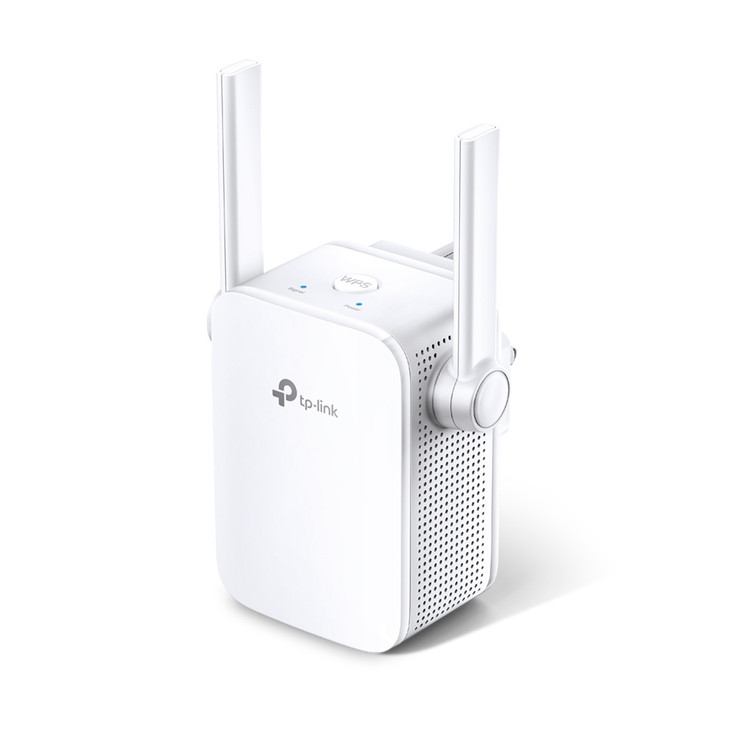 TP-LINK 300MBPS UNIVERSAL WALLPLUG Wi-FI RANGE EXTENDER ANT(2) 3YR