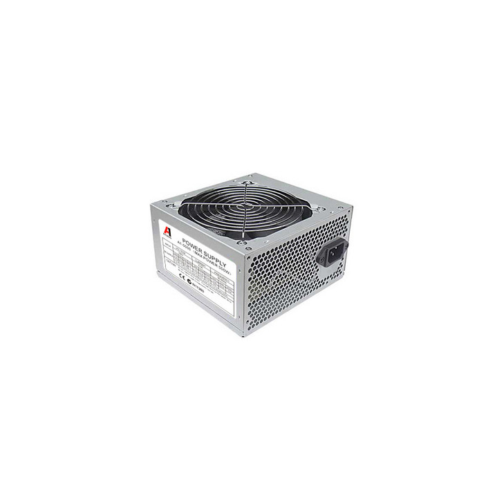 Aywun 500W Retail 120mm FAN ATX PSU. 1x 6PIN PCI-E, 24PIN ATX. Easy to Install, 2 Years Peace of Mind Warranty