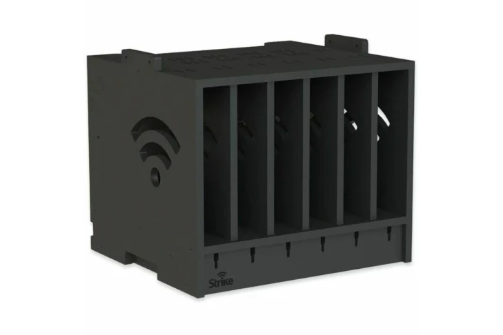SAMSUNG (STRIKE) 6-DEVICE LARGE CHARGING CABINET WITH STANDARD SPEED USB-C CHARGING