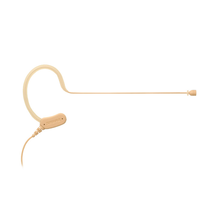 SHURE (MX153T/O-TQG) HEADWORN EARSET MIC 4-PIN MINI CONNECTOR OMIDIRECTIONAL TAN