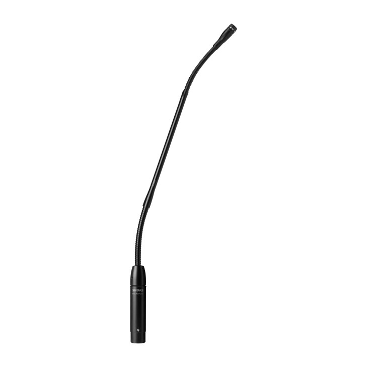 SHURE (MX412/C-X) STANDARD 12" WIRED GOOSENECK MIC BOTTOM EXIT CARDIOID (NO BASE)