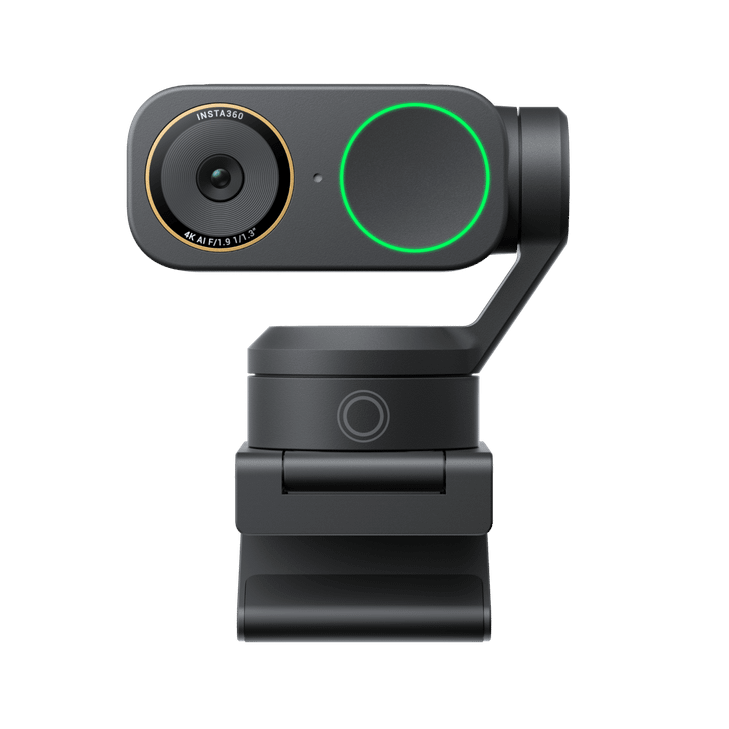 INSTA360 LINK2 PRO 4K GIMBAL WEBCAM 4x DZ AUTO FOCUS MAG BRACKET USB-C BLACK 1YR