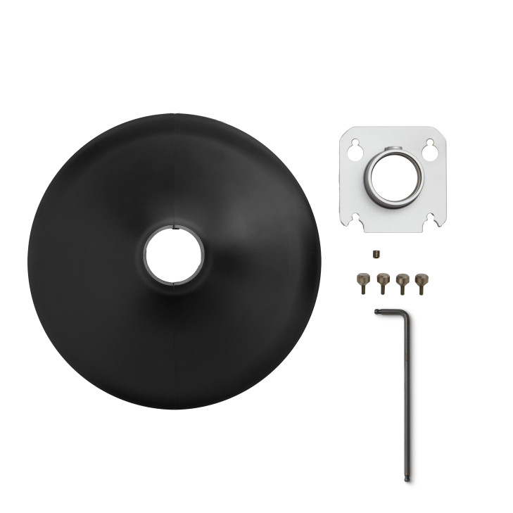 SHURE (A901B-R-PM-1.5IN) 1.5" POLE MOUNT KIT MXA901 ROUND BLK