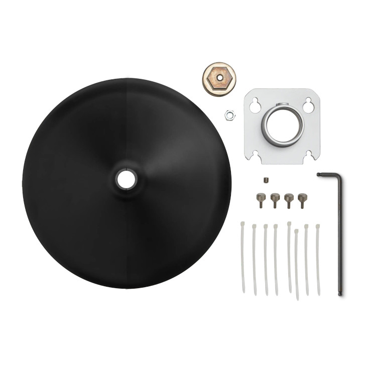 SHURE (A901B-R-PM-3/8IN) 3/8" POLE MOUNT KIT MXA901 ROUND BLK