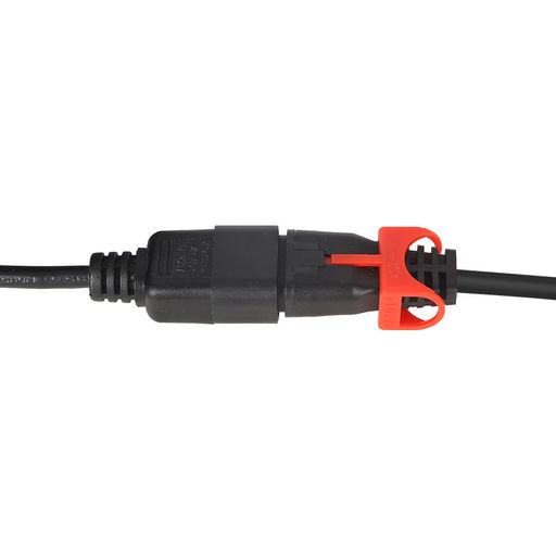 IEC-LOCK C13 TO DUAL LOCK C14 EXTENSION CORD 2M
