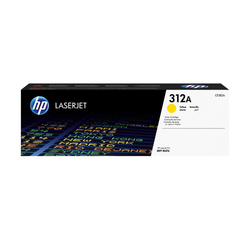 HP 312A Yellow Original LaserJet Toner Cartridge