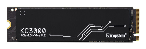 Kingston KC3000 1 TB Solid State Drive - M.2 2280 Internal - PCI Express NVMe (PCI Express NVMe 4.0 x4) - Desktop PC, Notebook Device Supported - 800 TB TBW - 7000 MB/s Maximum Read Transfer Rate - 5 Year Warranty