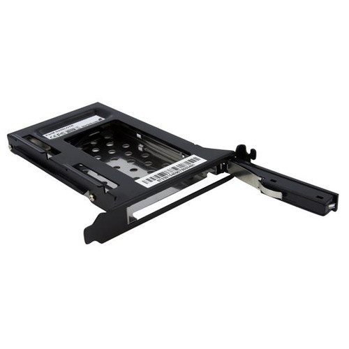 StarTech Drive Slot Adapter SATA/600 - Serial ATA/600 Host Interface Internal - Black - 1 x HDD Supported - 1 x SSD Supported - 1 x Total Bay - 1 x 2.5" Bay - Aluminium