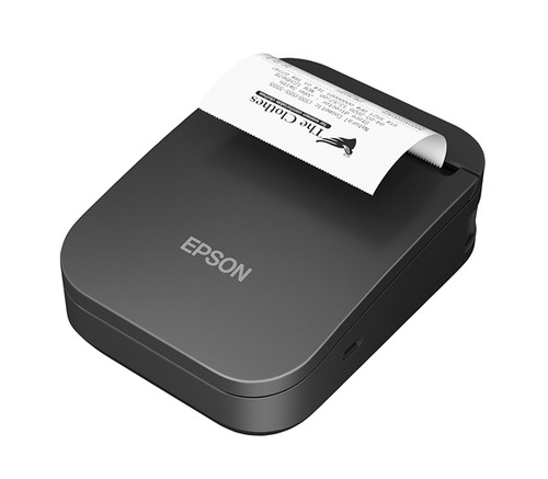 TM-P80II-811 Mobile thermal receipt printer with battery Wi-Fi 802.11b/g/n (2.4GHz) 802.11a/n (5GHz) NFC pairing power supply not included
