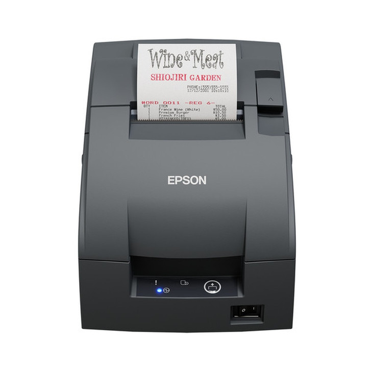 TM-U220IIB Ethernet Dot Matrix Receipt Printer with Auto Cutter