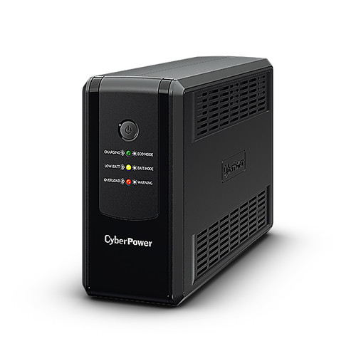 CyberPower Systems Value SOHO 650VA / 360W Line Interactive UPS - 1 12V/5AH - 2 Yrs Adv. Replacement WTY Incl. internal Batteries
