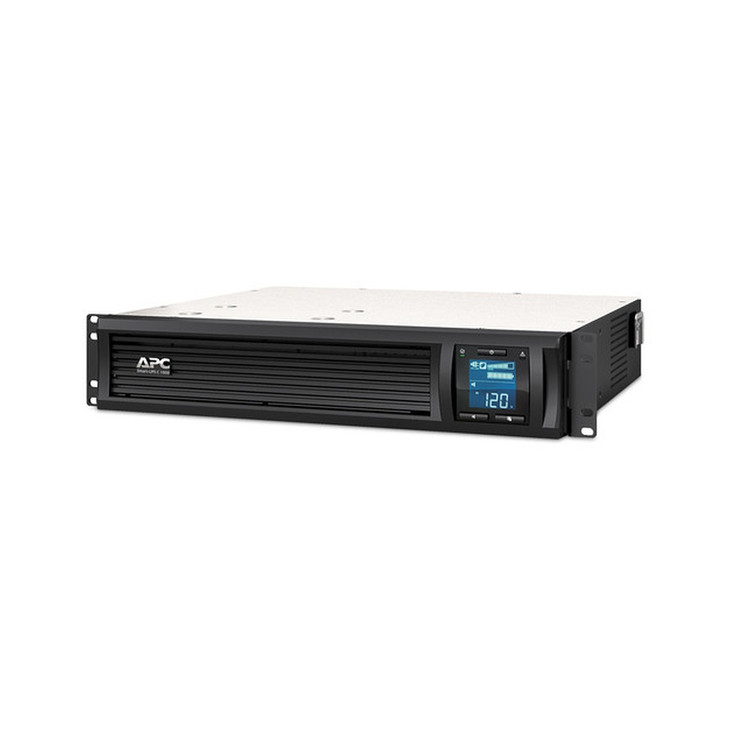 APC Smart-UPS C, Line Interactive, 1000VA, Rackmount 2U, 230V, 4x IEC C13 outlets, SmartConnect port, USB and Serial communication, AVR, Graphic LCD
