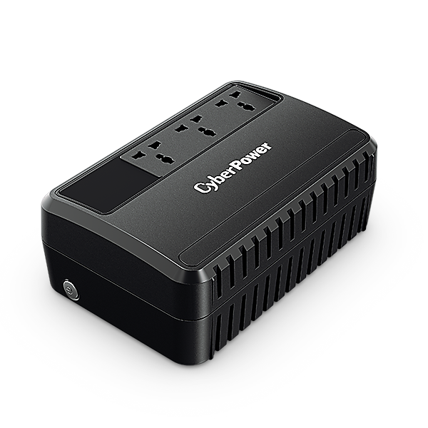 CyberPower BU550E Standby UPS - 550 VA - Tower - AVR - 8 Hour Recharge - 230 V AC Input - 230 V AC Output - 3 x AC Power Receptacle(s) - Simulated Sine Wave
