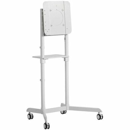 AD-TVC-70R-W executive cart for collaboration - displays to 70" and 70kg (154lb) - 90deg¸ rotation with display attached - White