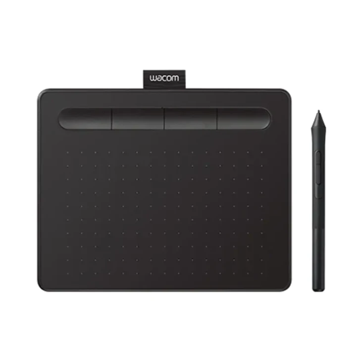 Wacom Intuos CTL-4100 Graphics Tablet - 2540 lpi - Cable - Black - 152 mm x 95 mm Active Area - 4096 Pressure Level - Pen - PC, Mac