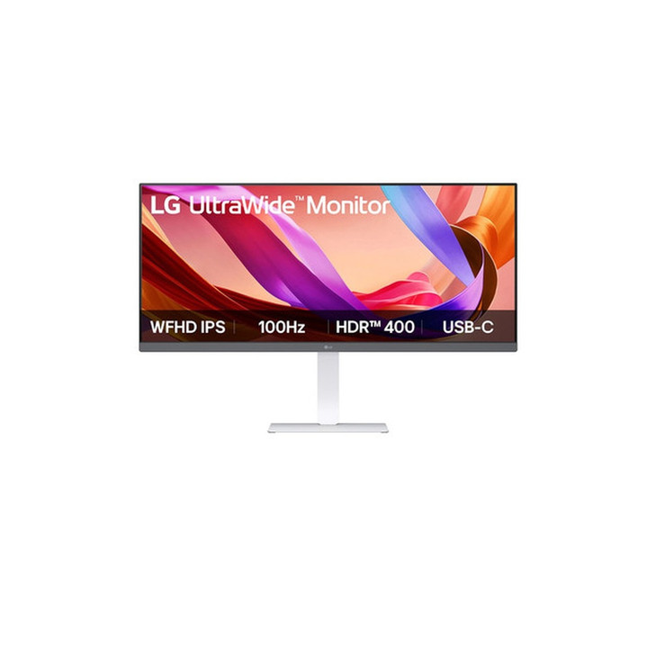 LG Ultrawide 34U530A-W 34" Class WFHD LCD Monitor - 21:9 - 34" Viewable - In-plane Switching (IPS) Technology - 2560 x 1080 - 400 cd/m² - 1 ms - 100 Hz Refresh Rate - Speakers - Swivel, Height, Tilt