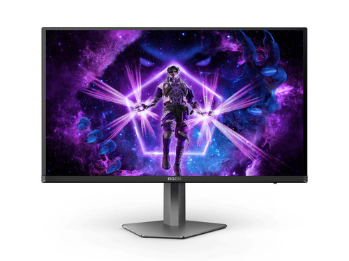 AGON AG276QSD 27in QD-OLED QHD 2560x1440 360Hz 0.03ms GTG Gaming Monitor HDR True Black 400 16:9 250Nits HDMI 2.1 USB HUB PBP/PIP Dark Boost Light FX Adj-Stand 5W Spealers VESA 100x100mm