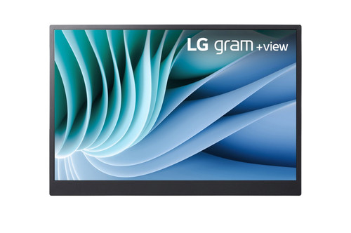 Gram +View 16inch WQXGA IPS Portable Monitor, Silver, 2560x1600, 16:10, 1200:1 Contrast, 350 Nits, 2x USB-C (DP Alt Mode/Power Delivery), DCI-P3 99%, 670g (920g with Folio Cover), Auto Rotate Mode, LG Switch App