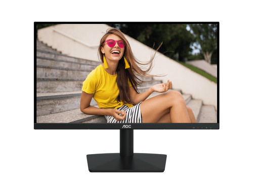AOC 22B15HN 21.45in 100Hz FHD VA Home and Business Monitor Flicker Free Low Blue Mode 1920x1080 16:9 8ms 3000:1 Contrast ratio 250 Nits VGA/HDMI Tilt VESA 75x75mm