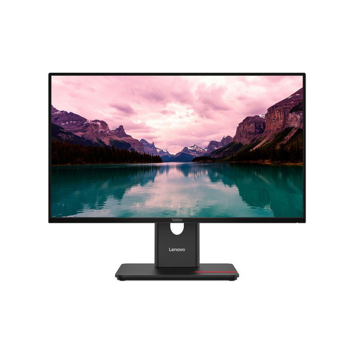 ThinkVision T24-40 23.8 FHD monitor IPS 1920 x 1080 16:9 Anti-Glare VGA+DP+HDMI input Audio out 4xUSB3.0 Gen1 hub Height adjustable Tilt Swivel and Pivot 3Y warranty