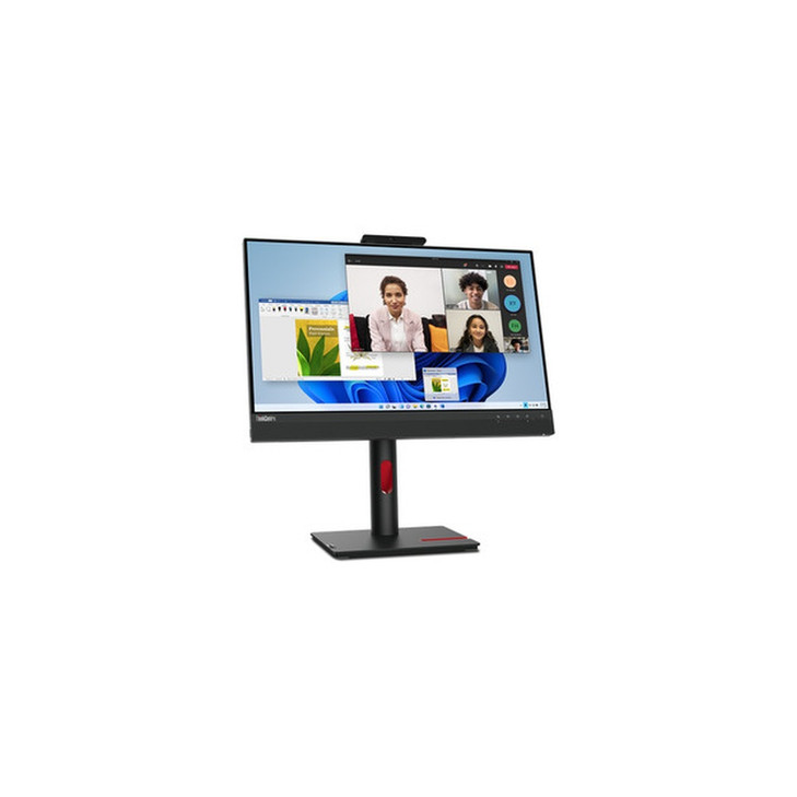 ThinkCentre Tiny-In-One 24 Gen 5- 23.8 monitor 1920x1080 16:09 speaker Anti-Glare Camera 720p with Mic for VOIP DP input 1x USB3.0 ports Height Adj/Tilt/Pivot/Swivel 3Y warranty