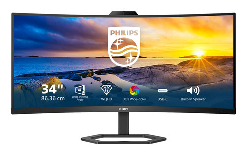 34E1C5600HE WQHD CURVED USB-C VA W-LED
