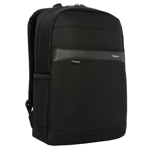 Targus GeoLite EcoSmart TSB961GL Carrying Case (Backpack) for 30.5 cm (12") to 40.6 cm (16") Notebook - Black - Water Resistant, Bump Resistant, Ding Resistant, Knock Resistant - Shoulder Strap, Handle - 445 mm Height x 305 mm Width x 120 mm Depth