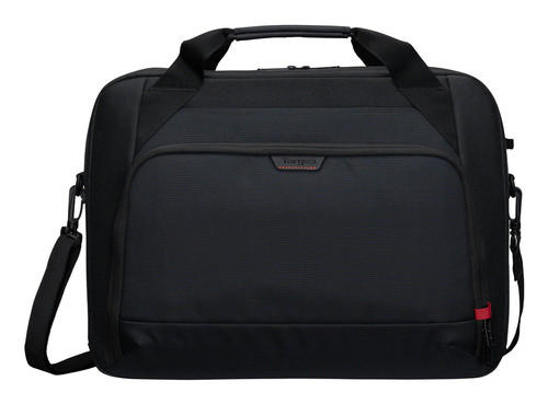 Targus Classic EcoSmart CN418GL Carrying Case (Briefcase) for 43.2 cm (17") to 45.7 cm (18") Notebook - Black - TAA Compliant - Water Resistant - Polyester Body - Polyester Exterior Material - Shoulder Strap, Handle, Trolley Strap - 389.9 mm Height x 69.9 mm Width - 9.65 L Volume Capacity - Unisex
