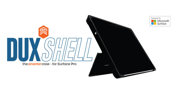 DUX SHELL RUGGED CASE (SURFACE PRO 8) - BLACK