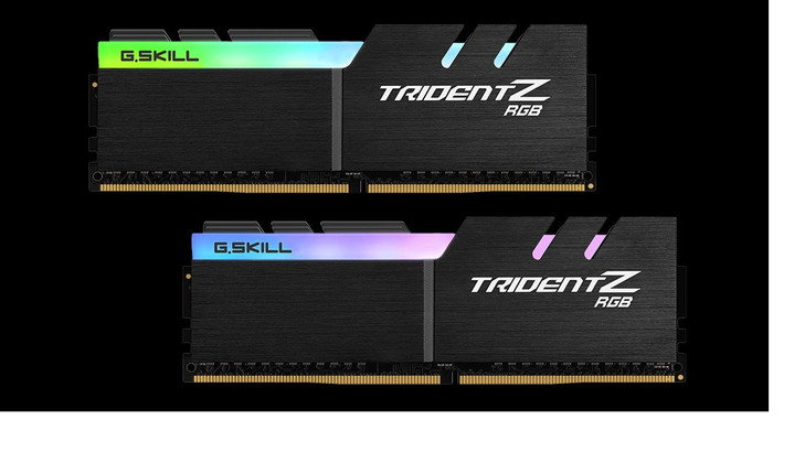 G.SKILL Trident Z RGB RAM Module - 32 GB (2 x 16GB) - DDR4-3200/PC4-25600 DDR4 SDRAM - 3200 MHz - CL16 - 1.35 V - Non-ECC - Unbuffered - 288-pin - DIMM - Lifetime Warranty
