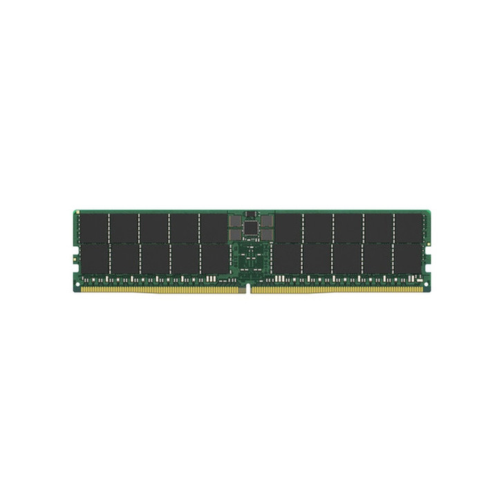 Kingston RAM Module for Motherboard - 96 GB - DDR5-5600/PC5-44800 DDR5 SDRAM - 5600 MHz Dual-rank Memory - CL46 - 1.10 V - ECC - Registered - 288-pin - DIMM
