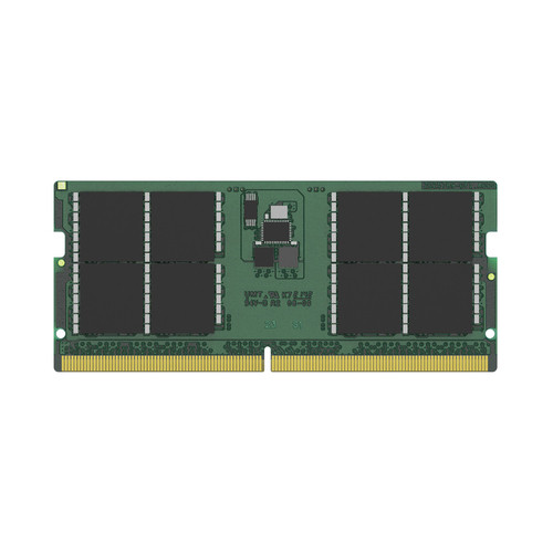 Kingston ValueRAM RAM Module for Notebook - 32 GB - DDR5-5600/PC5-44800 DDR5 SDRAM - 5600 MHz Dual-rank Memory - CL46 - 1.10 V - Non-ECC - Unbuffered - 262-pin - SODIMM
