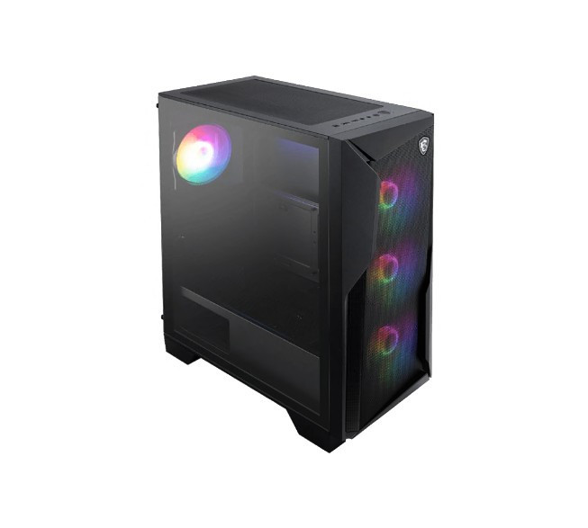 ATX Mid Tower 4xRGB Fans 1 Fan Hub