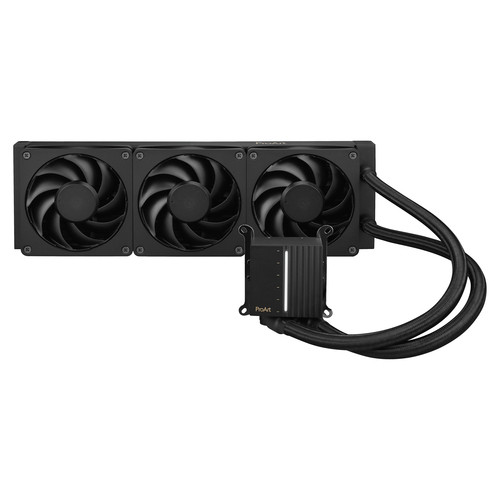 ProArt LC 360 all-in-one CPU liquid cooler with illuminated system status meter